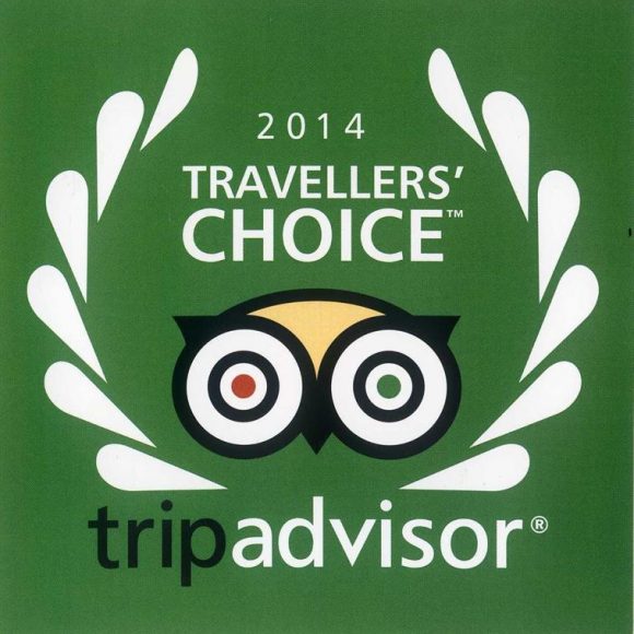 Giải thưởng du lịch hấp dẫn 2014 của TripAdvisor