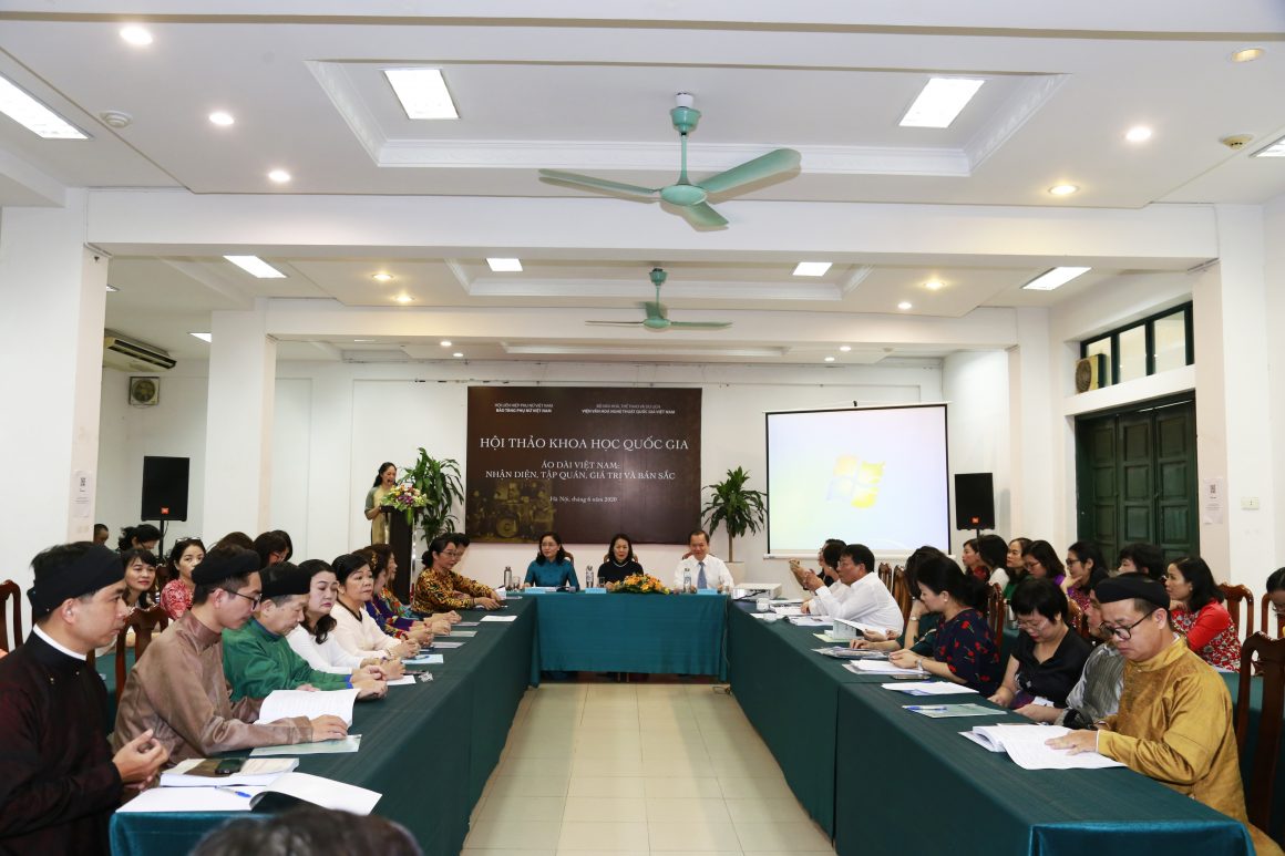 Hội thảo khoa học quốc gia – hành động thiết thực  để áo dài Việt Nam trở thành Di sản văn hóa phi vật thể Quốc gia