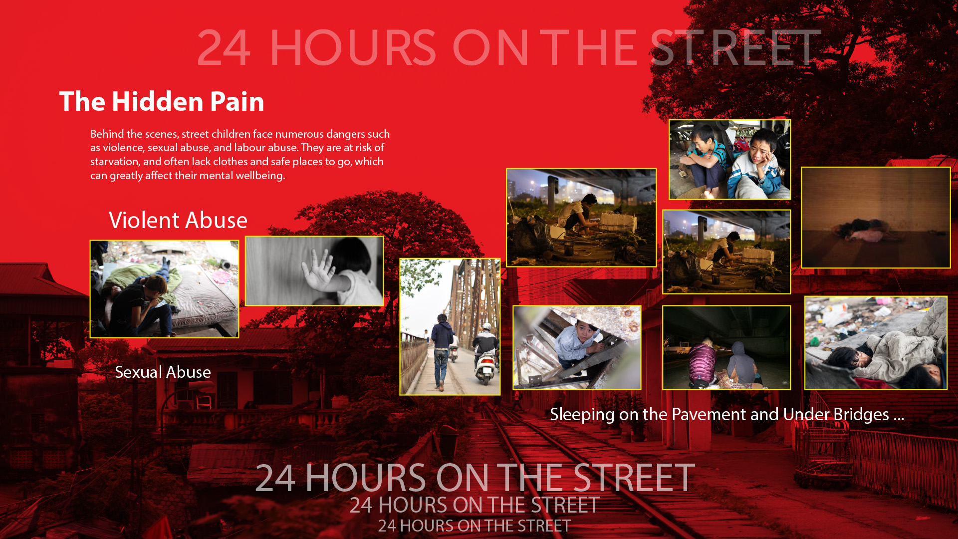 24 hours on the street