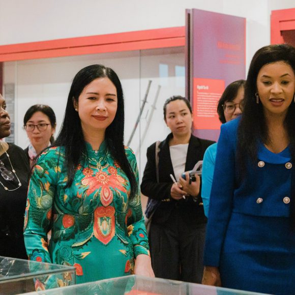 “Chúng tôi rất vinh dự được Bảo tàng Phụ nữ Việt Nam giới thiệu và giúp hiểu hơn về vai trò của những người phụ nữ Việt Nam”
