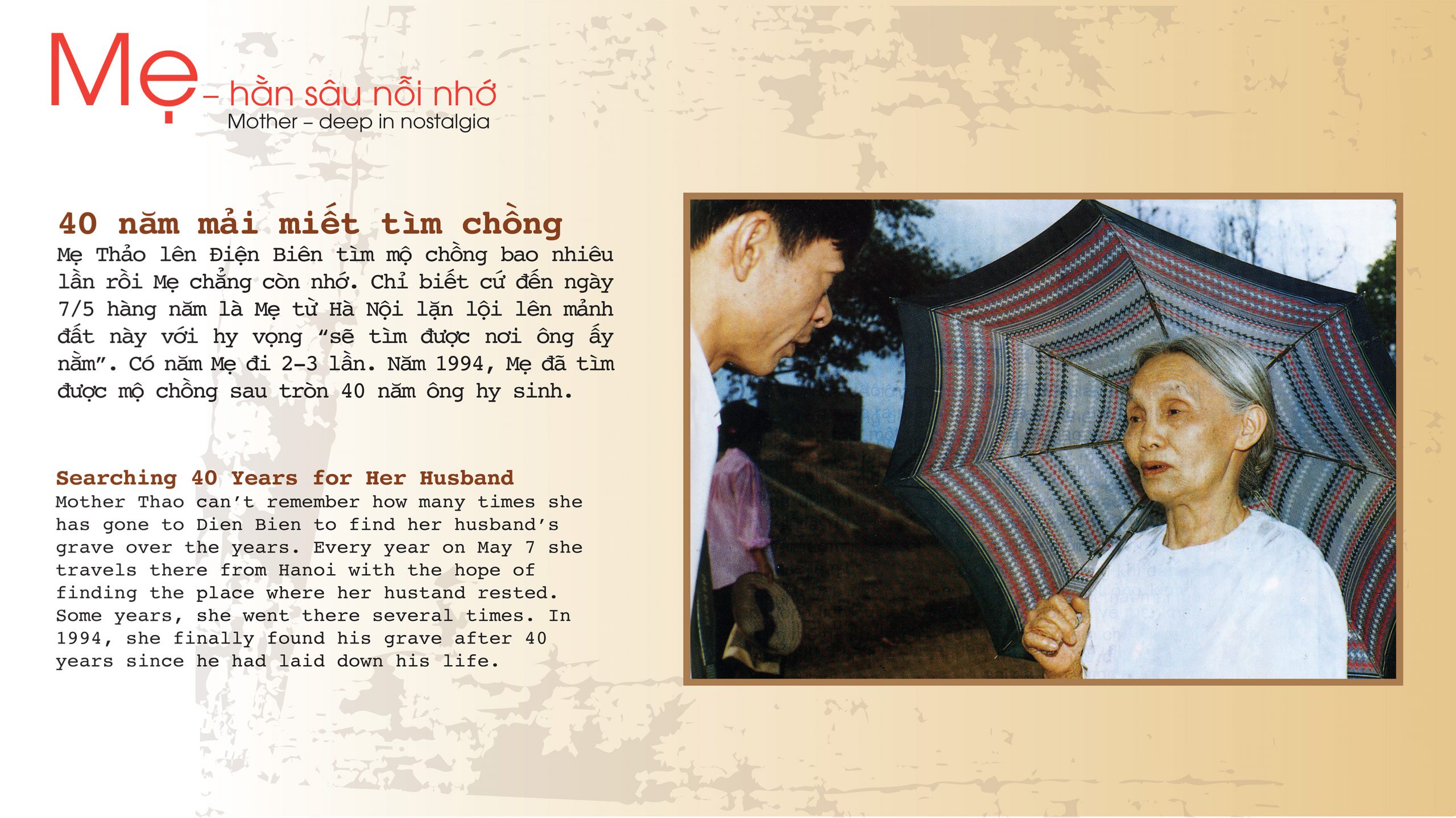 Mẹ và Trái Tim Người Lính