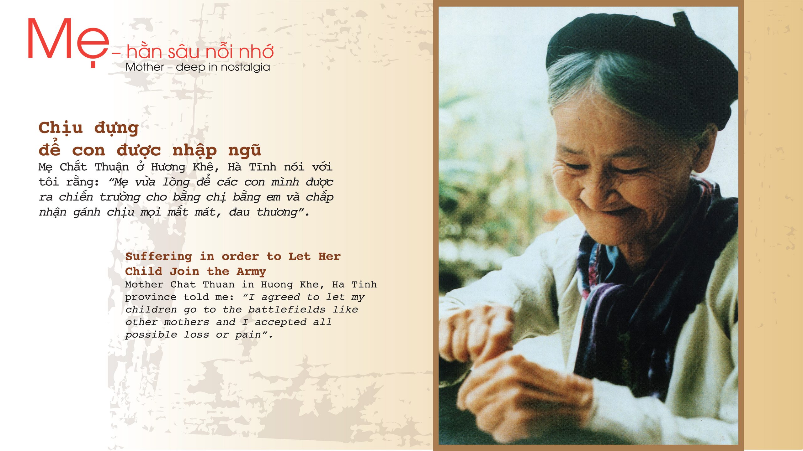 Mẹ và Trái Tim Người Lính