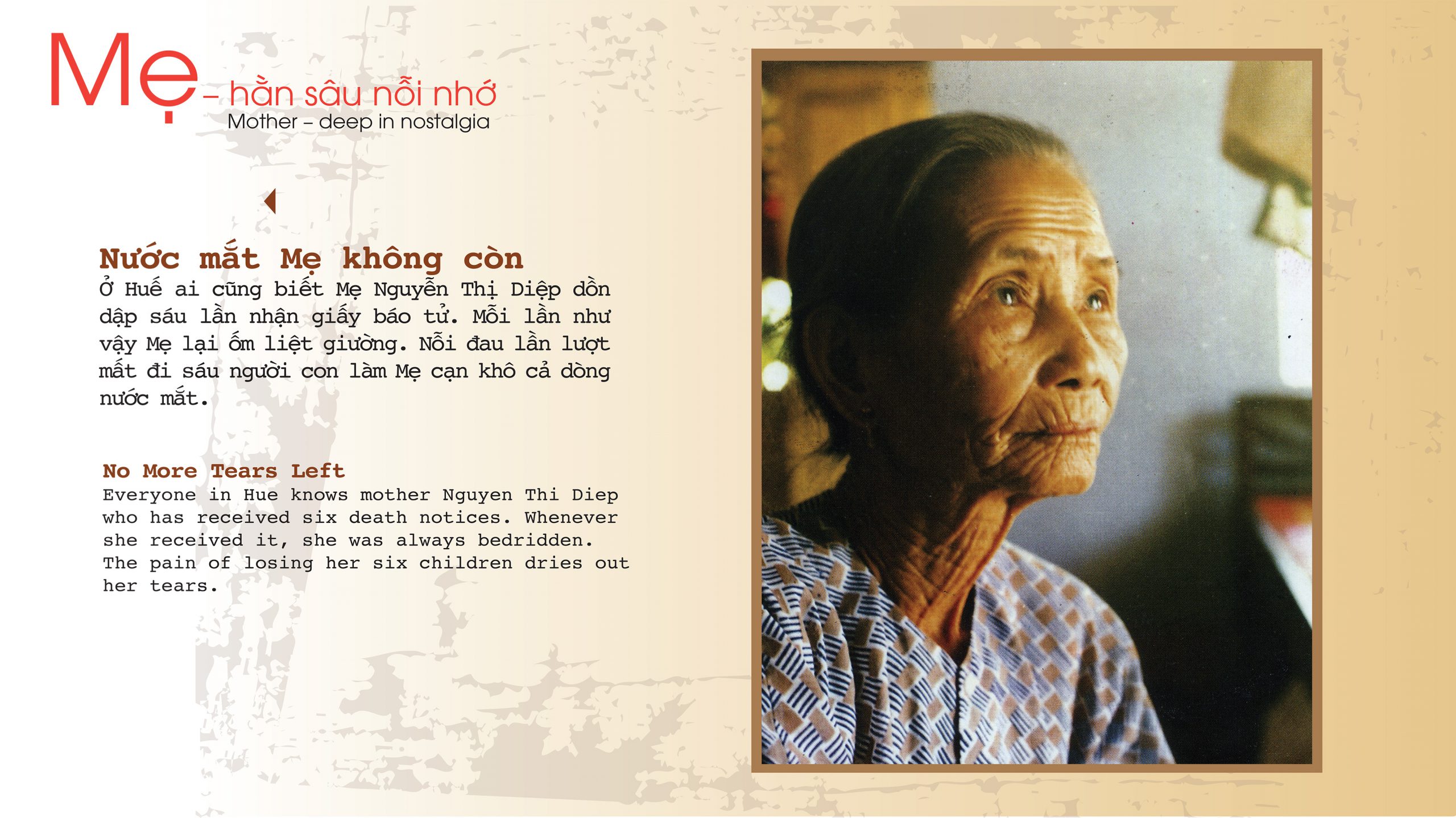 Mẹ và Trái Tim Người Lính