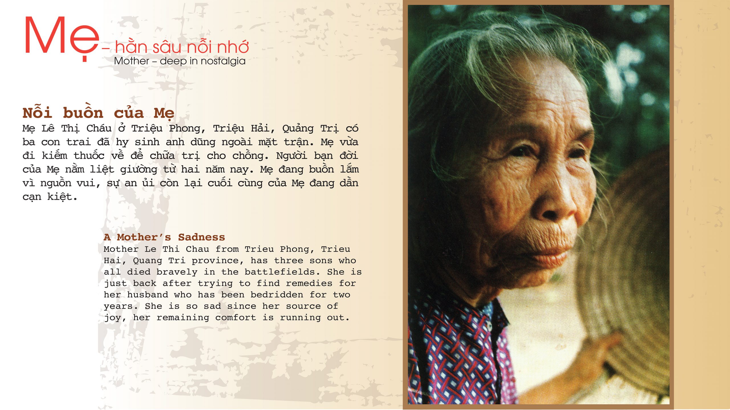Mẹ và Trái Tim Người Lính