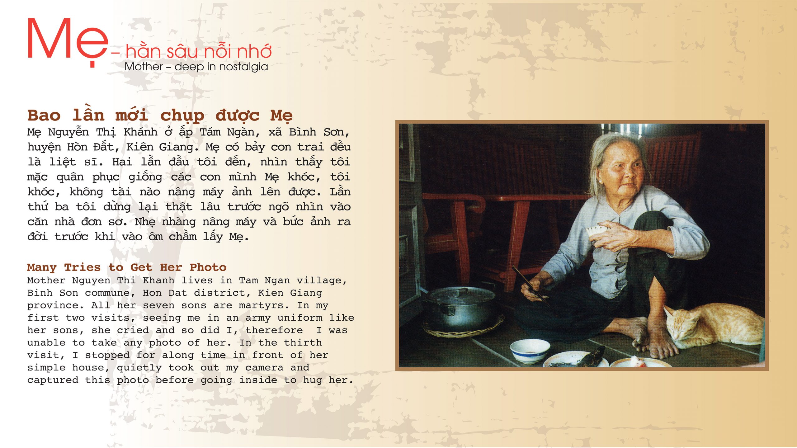 Mẹ và Trái Tim Người Lính