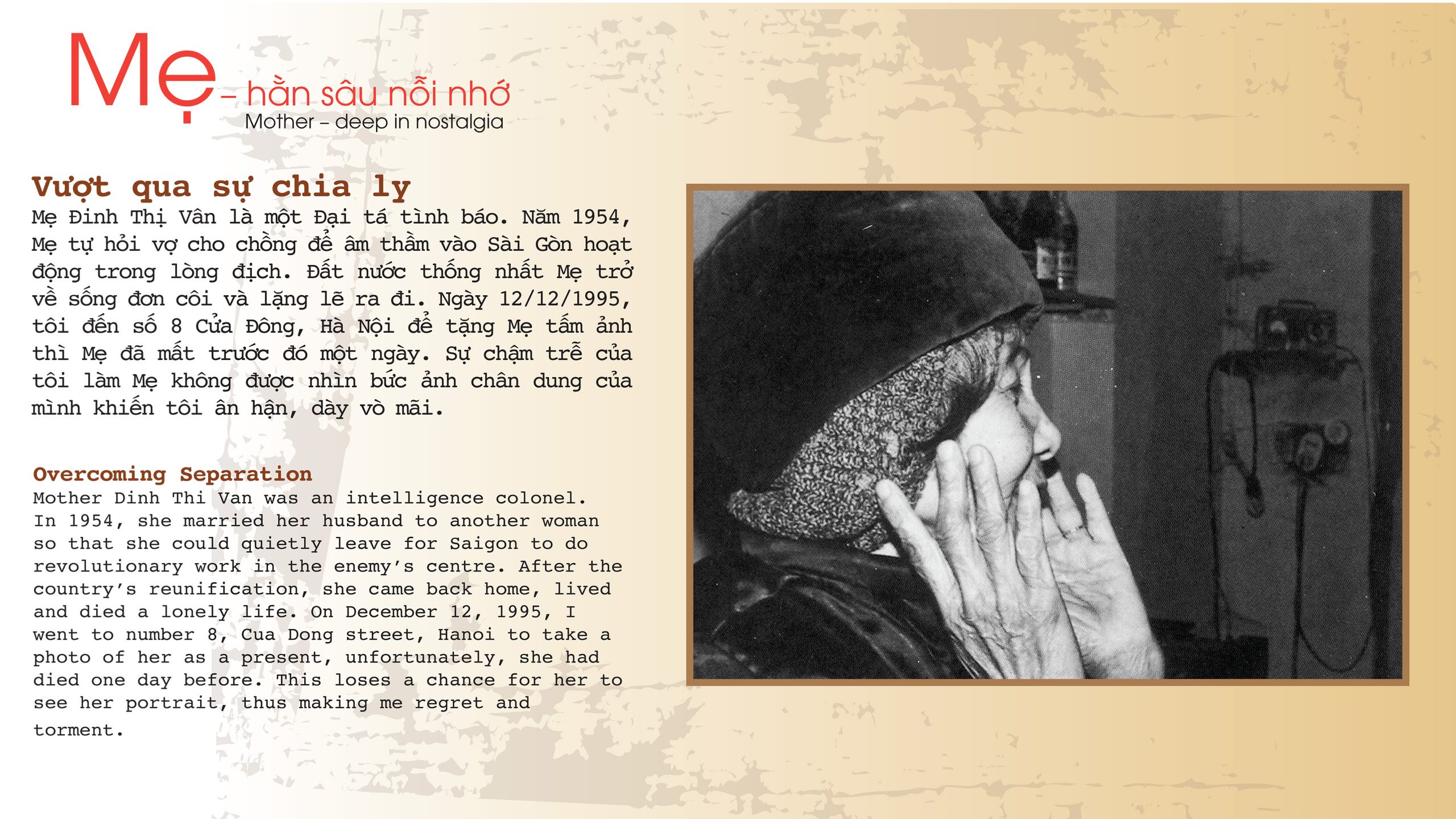 Mẹ và Trái Tim Người Lính